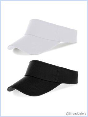 Kids Adjustable Cotton Sports Visor Hat